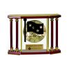 [EX103] Executive 4-Pillar Gold & Rosewood Piano Finish Clock  Thumbnail