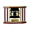 [EX103] Executive 4-Pillar Gold & Rosewood Piano Finish Clock  Thumbnail