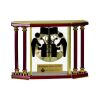 [EX103] Executive 4-Pillar Gold & Rosewood Piano Finish Clock  Thumbnail