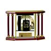 [EX103] Executive 4-Pillar Gold & Rosewood Piano Finish Clock  Thumbnail
