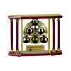 [EX103] Executive 4-Pillar Gold & Rosewood Piano Finish Clock  Thumbnail