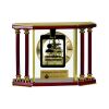 [EX103] Executive 4-Pillar Gold & Rosewood Piano Finish Clock  Thumbnail