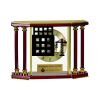 [EX103] Executive 4-Pillar Gold & Rosewood Piano Finish Clock  Thumbnail