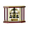 [EX103] Executive 4-Pillar Gold & Rosewood Piano Finish Clock  Thumbnail