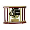 [EX103] Executive 4-Pillar Gold & Rosewood Piano Finish Clock  Thumbnail