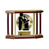 [EX103] Executive 4-Pillar Gold & Rosewood Piano Finish Clock  Thumbnail