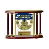 [EX103] Executive 4-Pillar Gold & Rosewood Piano Finish Clock  Thumbnail