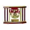 [EX103] Executive 4-Pillar Gold & Rosewood Piano Finish Clock  Thumbnail