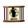 [EX103] Executive 4-Pillar Gold & Rosewood Piano Finish Clock  Thumbnail