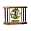 [EX103] Executive 4-Pillar Gold & Rosewood Piano Finish Clock  Thumbnail