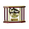 [EX103] Executive 4-Pillar Gold & Rosewood Piano Finish Clock  Thumbnail