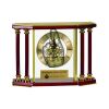 [EX103] Executive 4-Pillar Gold & Rosewood Piano Finish Clock  Thumbnail
