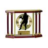 [EX103] Executive 4-Pillar Gold & Rosewood Piano Finish Clock  Thumbnail