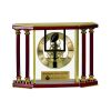 [EX103] Executive 4-Pillar Gold & Rosewood Piano Finish Clock  Thumbnail