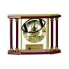 [EX103] Executive 4-Pillar Gold & Rosewood Piano Finish Clock  Thumbnail