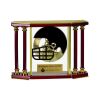 [EX103] Executive 4-Pillar Gold & Rosewood Piano Finish Clock  Thumbnail