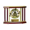 [EX103] Executive 4-Pillar Gold & Rosewood Piano Finish Clock  Thumbnail