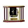 [EX103] Executive 4-Pillar Gold & Rosewood Piano Finish Clock  Thumbnail