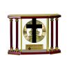 [EX103] Executive 4-Pillar Gold & Rosewood Piano Finish Clock  Thumbnail