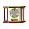 [EX103] Executive 4-Pillar Gold & Rosewood Piano Finish Clock  Thumbnail