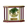 [EX103] Executive 4-Pillar Gold & Rosewood Piano Finish Clock  Thumbnail