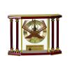 [EX103] Executive 4-Pillar Gold & Rosewood Piano Finish Clock  Thumbnail