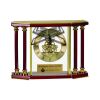 [EX103] Executive 4-Pillar Gold & Rosewood Piano Finish Clock  Thumbnail