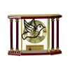 [EX103] Executive 4-Pillar Gold & Rosewood Piano Finish Clock  Thumbnail