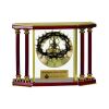 [EX103] Executive 4-Pillar Gold & Rosewood Piano Finish Clock  Thumbnail