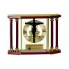 [EX103] Executive 4-Pillar Gold & Rosewood Piano Finish Clock  Thumbnail