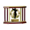 [EX103] Executive 4-Pillar Gold & Rosewood Piano Finish Clock  Thumbnail