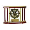 [EX103] Executive 4-Pillar Gold & Rosewood Piano Finish Clock  Thumbnail