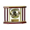 [EX103] Executive 4-Pillar Gold & Rosewood Piano Finish Clock  Thumbnail
