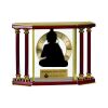 [EX103] Executive 4-Pillar Gold & Rosewood Piano Finish Clock  Thumbnail