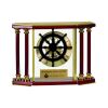[EX103] Executive 4-Pillar Gold & Rosewood Piano Finish Clock  Thumbnail
