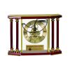 [EX103] Executive 4-Pillar Gold & Rosewood Piano Finish Clock  Thumbnail
