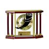 [EX103] Executive 4-Pillar Gold & Rosewood Piano Finish Clock  Thumbnail