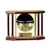 [EX103] Executive 4-Pillar Gold & Rosewood Piano Finish Clock  Thumbnail