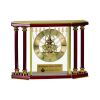 [EX103] Executive 4-Pillar Gold & Rosewood Piano Finish Clock  Thumbnail