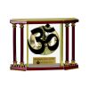 [EX103] Executive 4-Pillar Gold & Rosewood Piano Finish Clock  Thumbnail