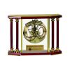 [EX103] Executive 4-Pillar Gold & Rosewood Piano Finish Clock  Thumbnail