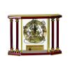 [EX103] Executive 4-Pillar Gold & Rosewood Piano Finish Clock  Thumbnail