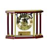 [EX103] Executive 4-Pillar Gold & Rosewood Piano Finish Clock  Thumbnail