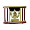 [EX103] Executive 4-Pillar Gold & Rosewood Piano Finish Clock  Thumbnail