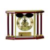 [EX103] Executive 4-Pillar Gold & Rosewood Piano Finish Clock  Thumbnail