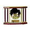 [EX103] Executive 4-Pillar Gold & Rosewood Piano Finish Clock  Thumbnail