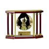 [EX103] Executive 4-Pillar Gold & Rosewood Piano Finish Clock  Thumbnail