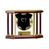 [EX103] Executive 4-Pillar Gold & Rosewood Piano Finish Clock  Thumbnail
