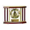 [EX103] Executive 4-Pillar Gold & Rosewood Piano Finish Clock  Thumbnail