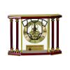 [EX103] Executive 4-Pillar Gold & Rosewood Piano Finish Clock  Thumbnail